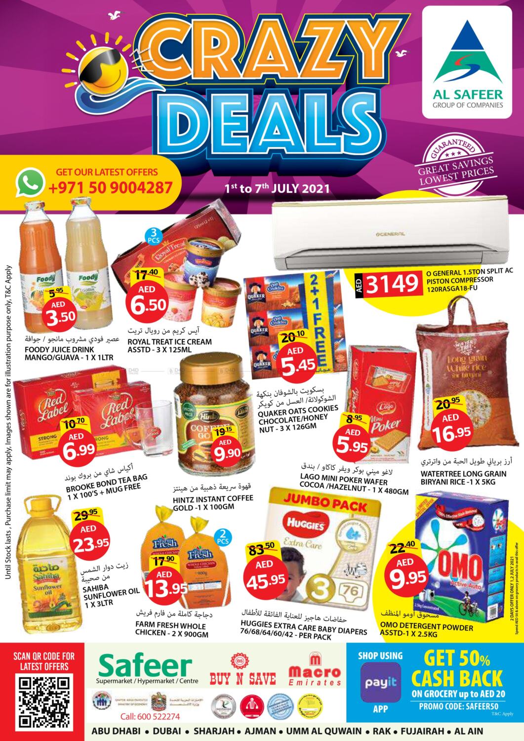 Safeer Hyper Markets Crazy Deals in UAE Offers - United Arab Emirates ...