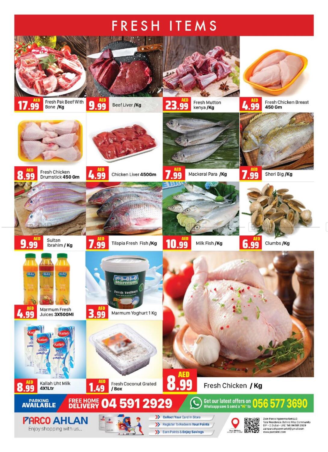 Parco Hypermarkets Supermarkets Dip 2 Surprise Deals In Uae Dubai Till 3rd July