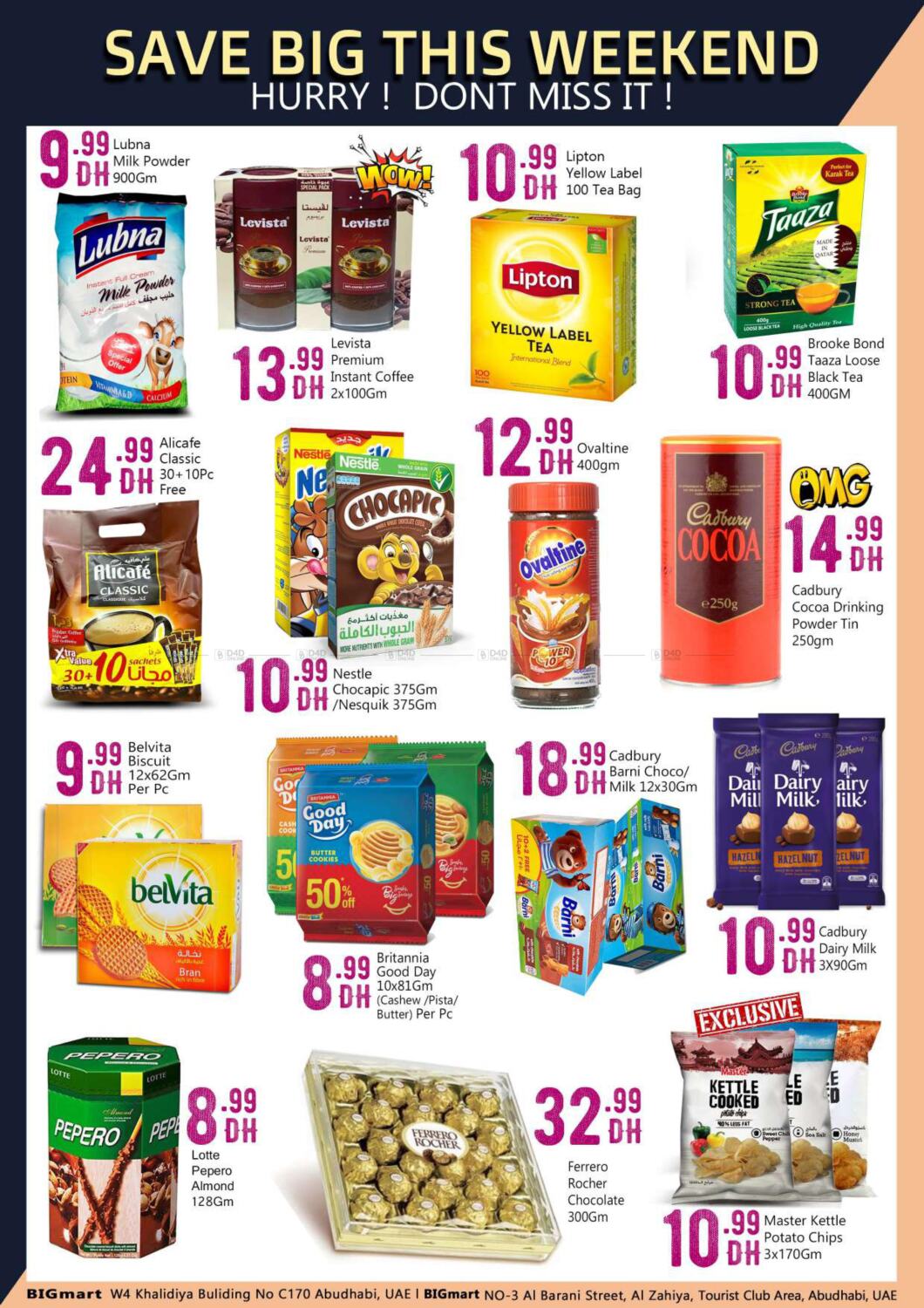 BIGmart Khalidiya, TCA in UAE - Abu Dhabi. Till 3rd July