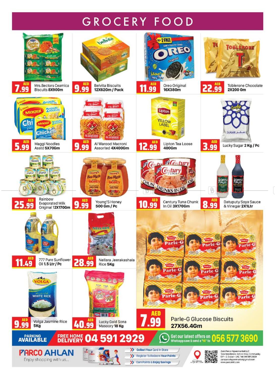 Parco Hypermarkets Supermarkets Dip 2 Surprise Deals In Uae Dubai Till 3rd July