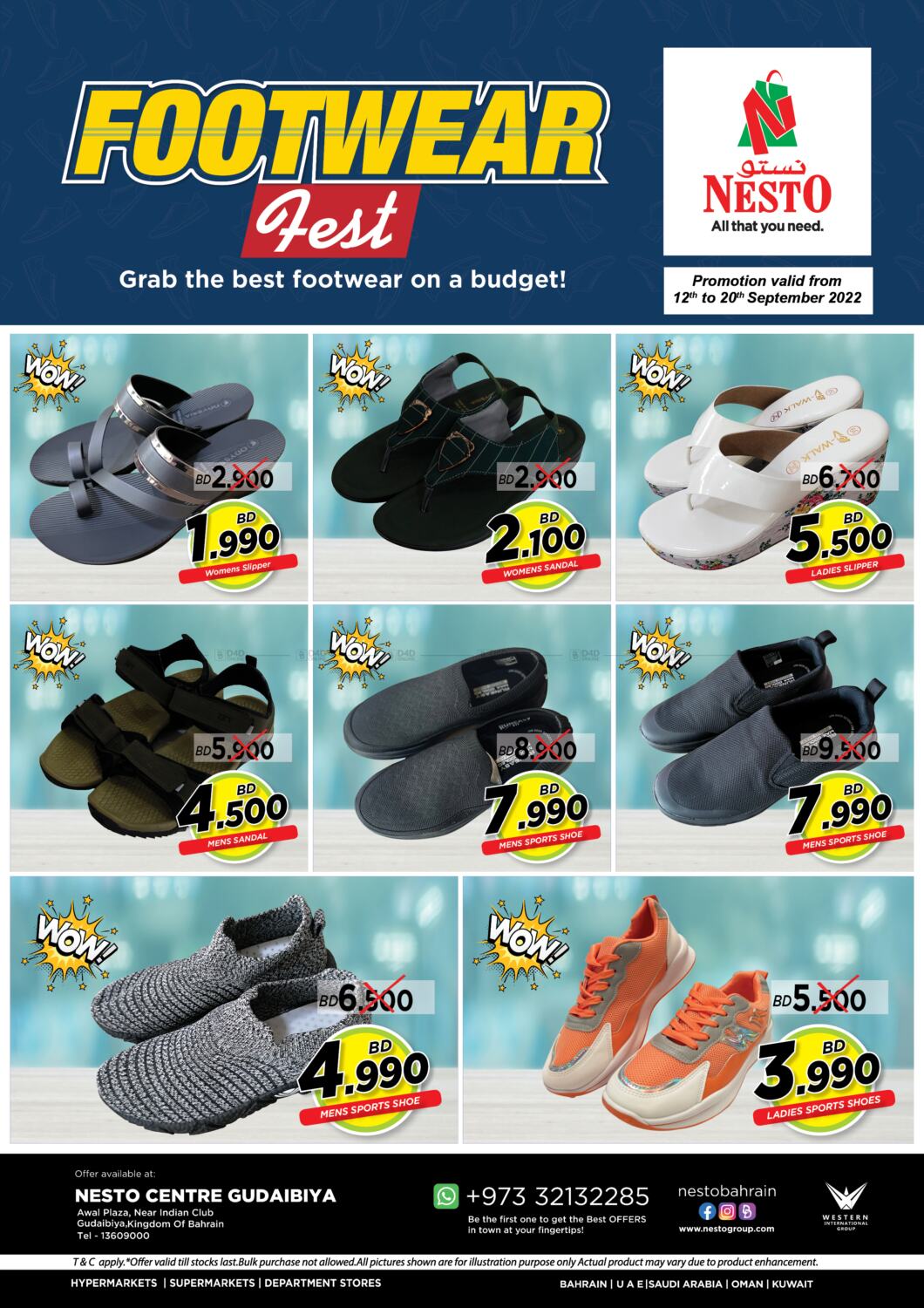 NESTO Footwear Fest Gubaibiya In Bahrain Till 20th September nesto-footwear-fest-gubaibiya-in-bahrain-till-20th-september