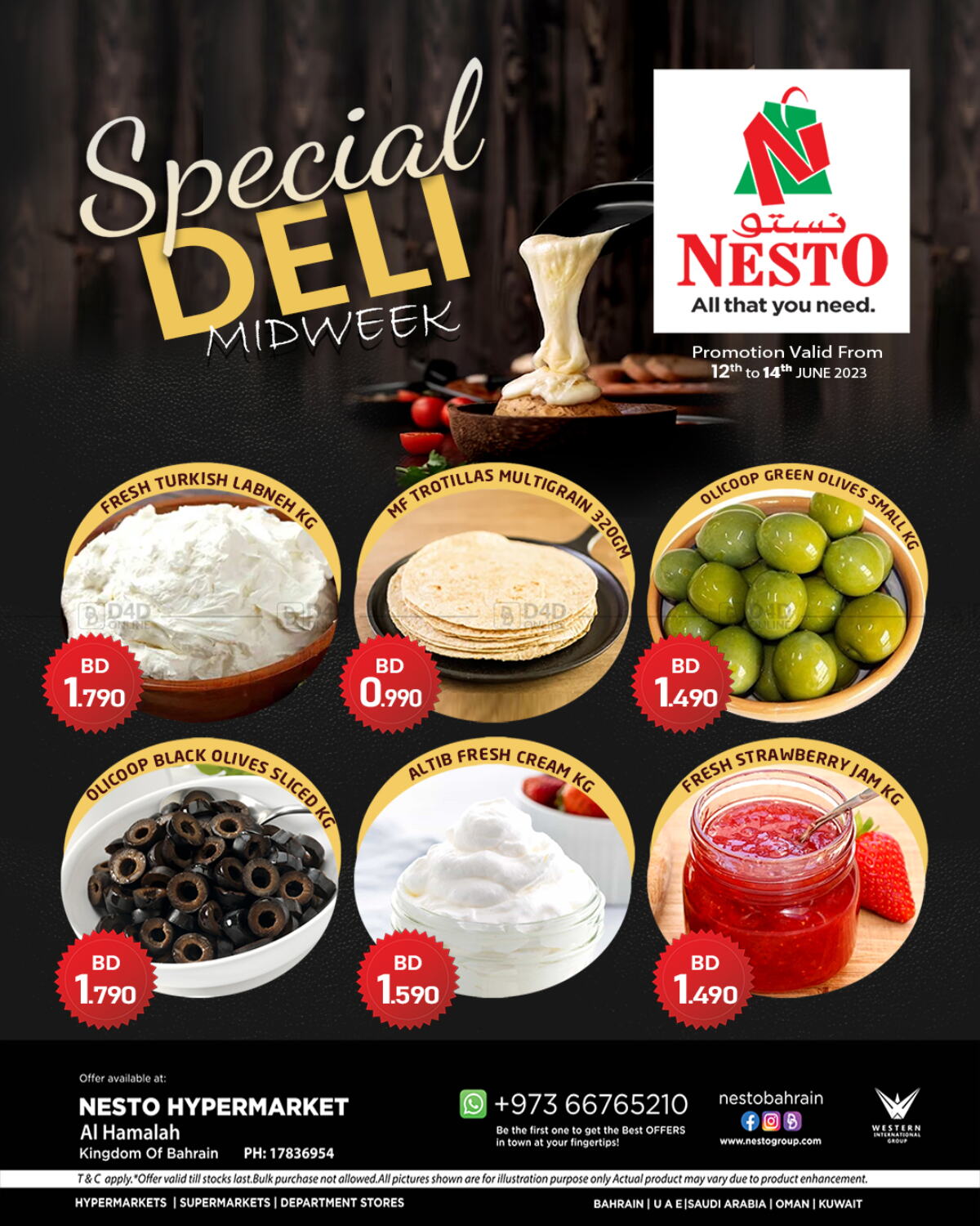 NESTO Special deli in Bahrain. Till 14th june