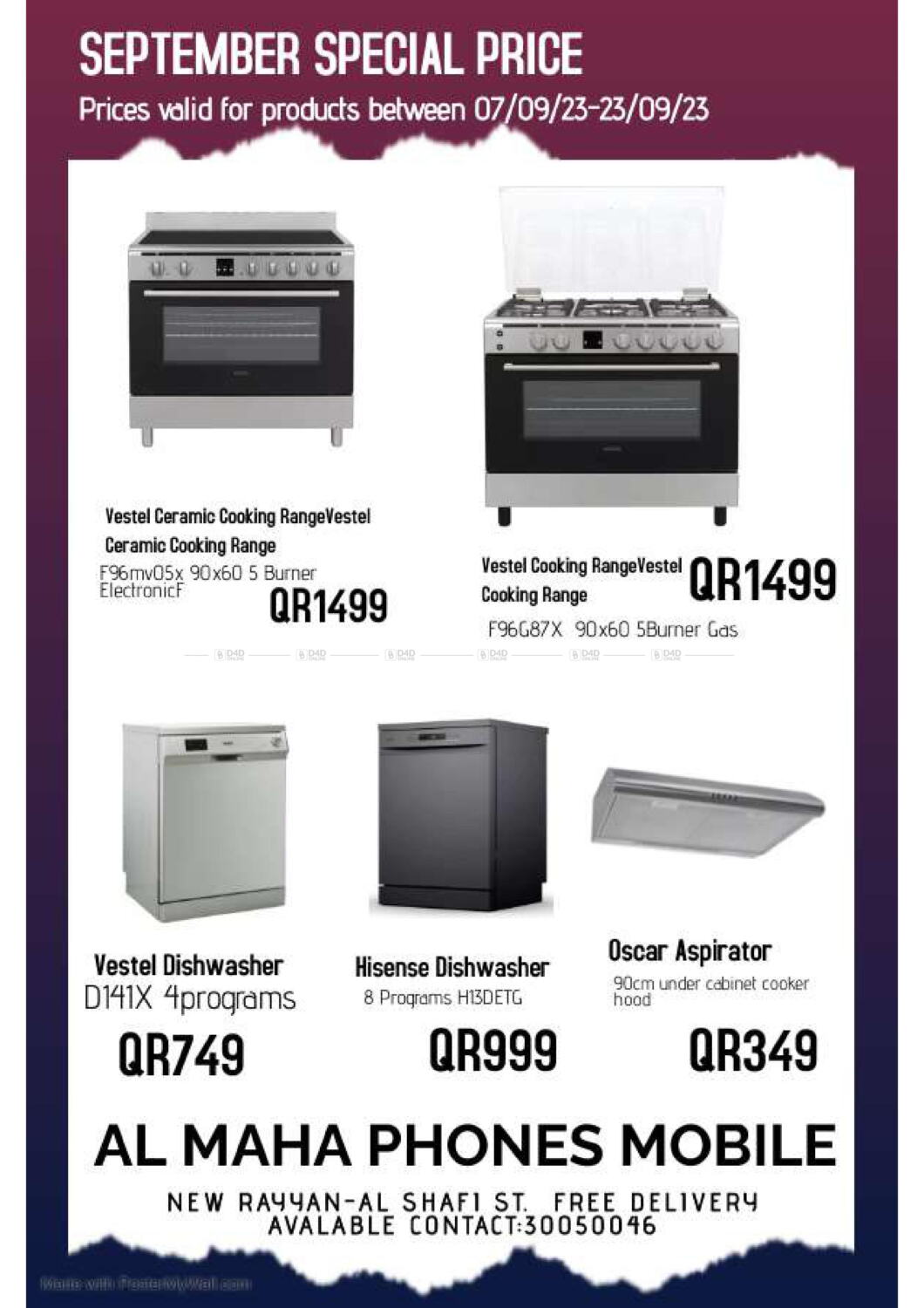 Al Maha Phones Best Price in Qatar Doha. Till 23rd September