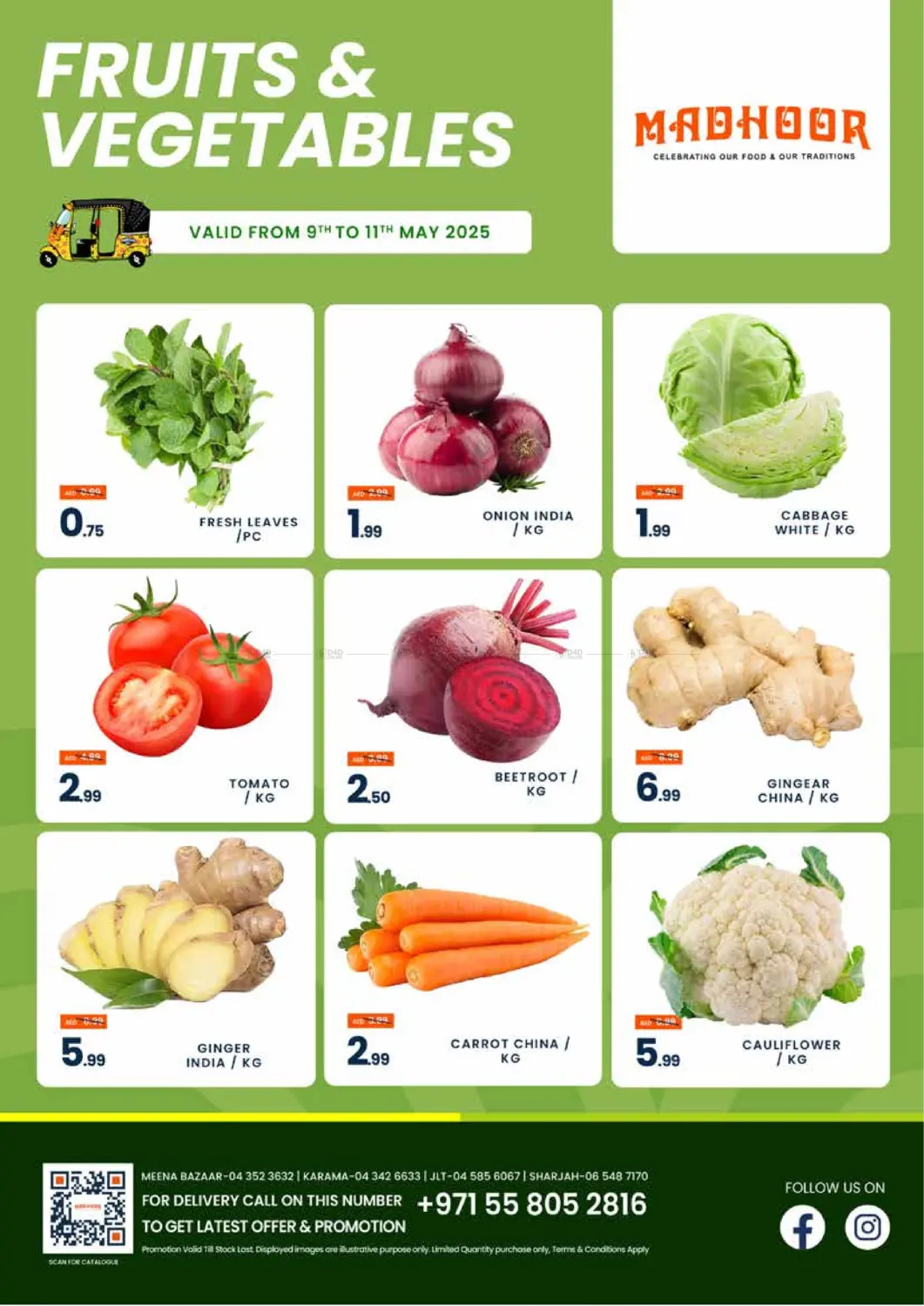 Fruits & Vegetables Offers in Dubai