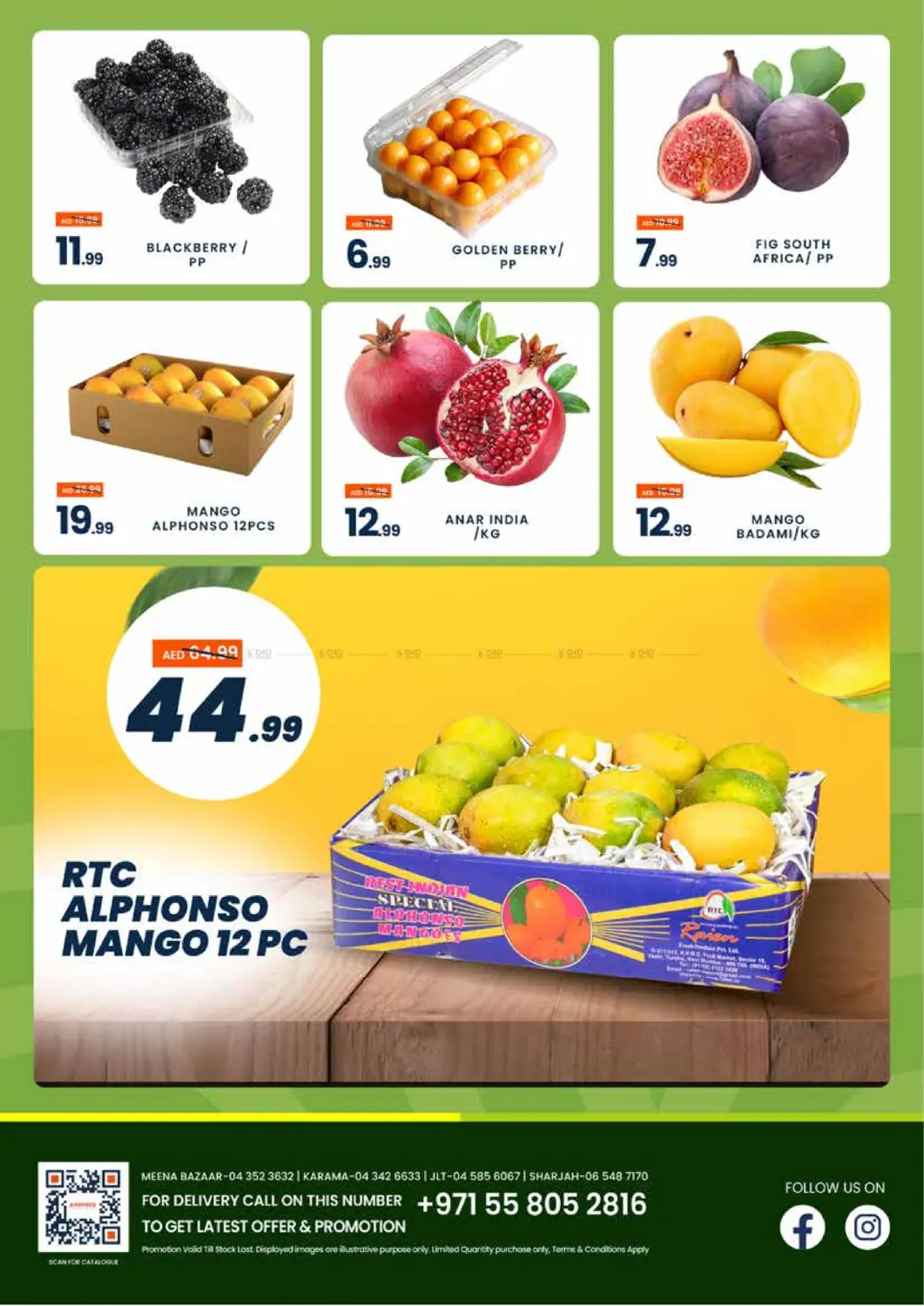 Fruits & Vegetables Offers in Dubai