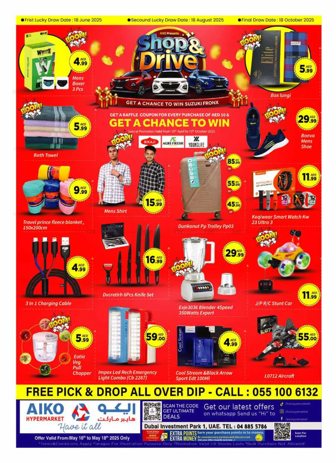 Shop & Drive in Dubai