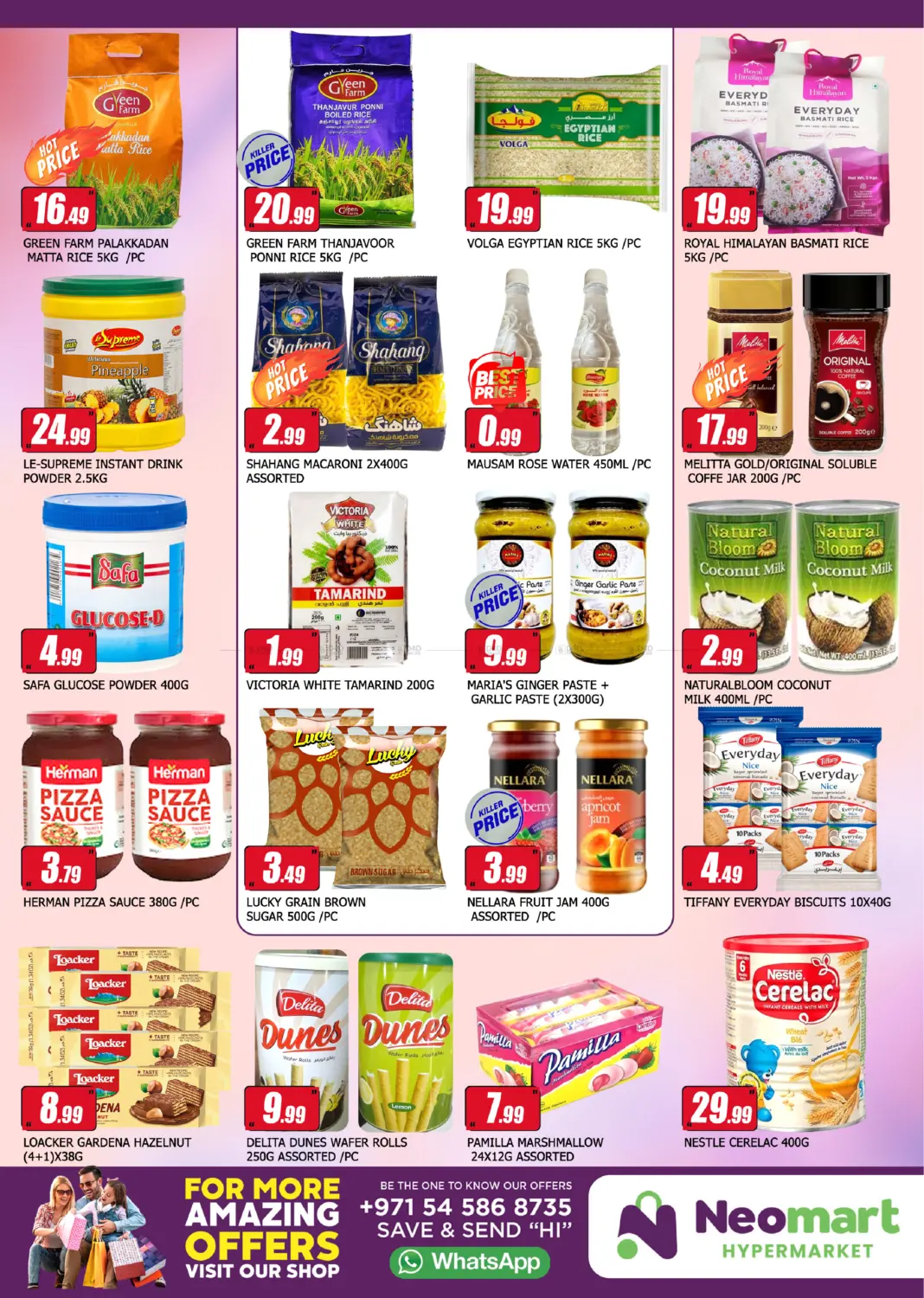 Weekend Shocking Deals in Sharjah / Ajman