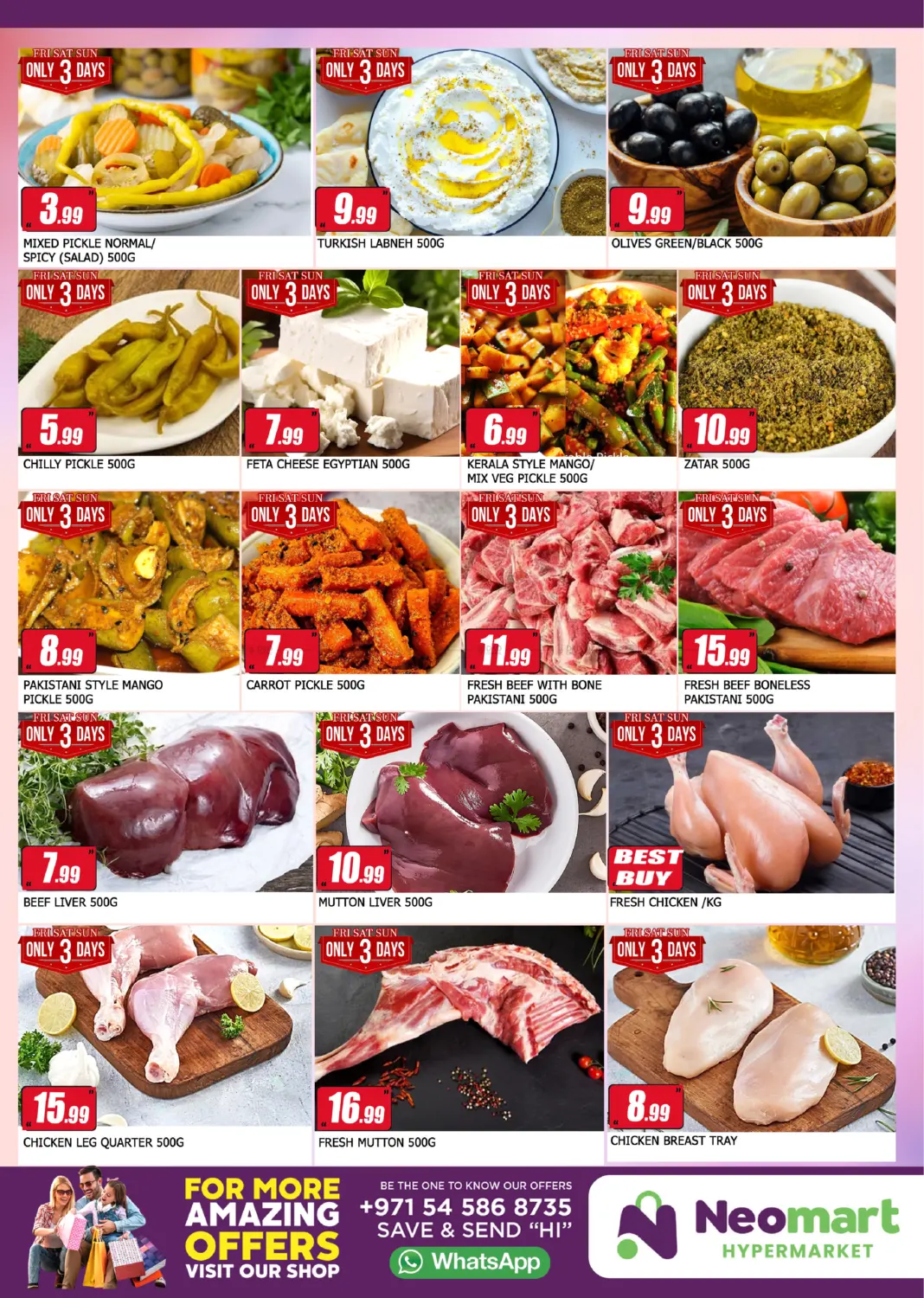 Weekend Shocking Deals in Sharjah / Ajman