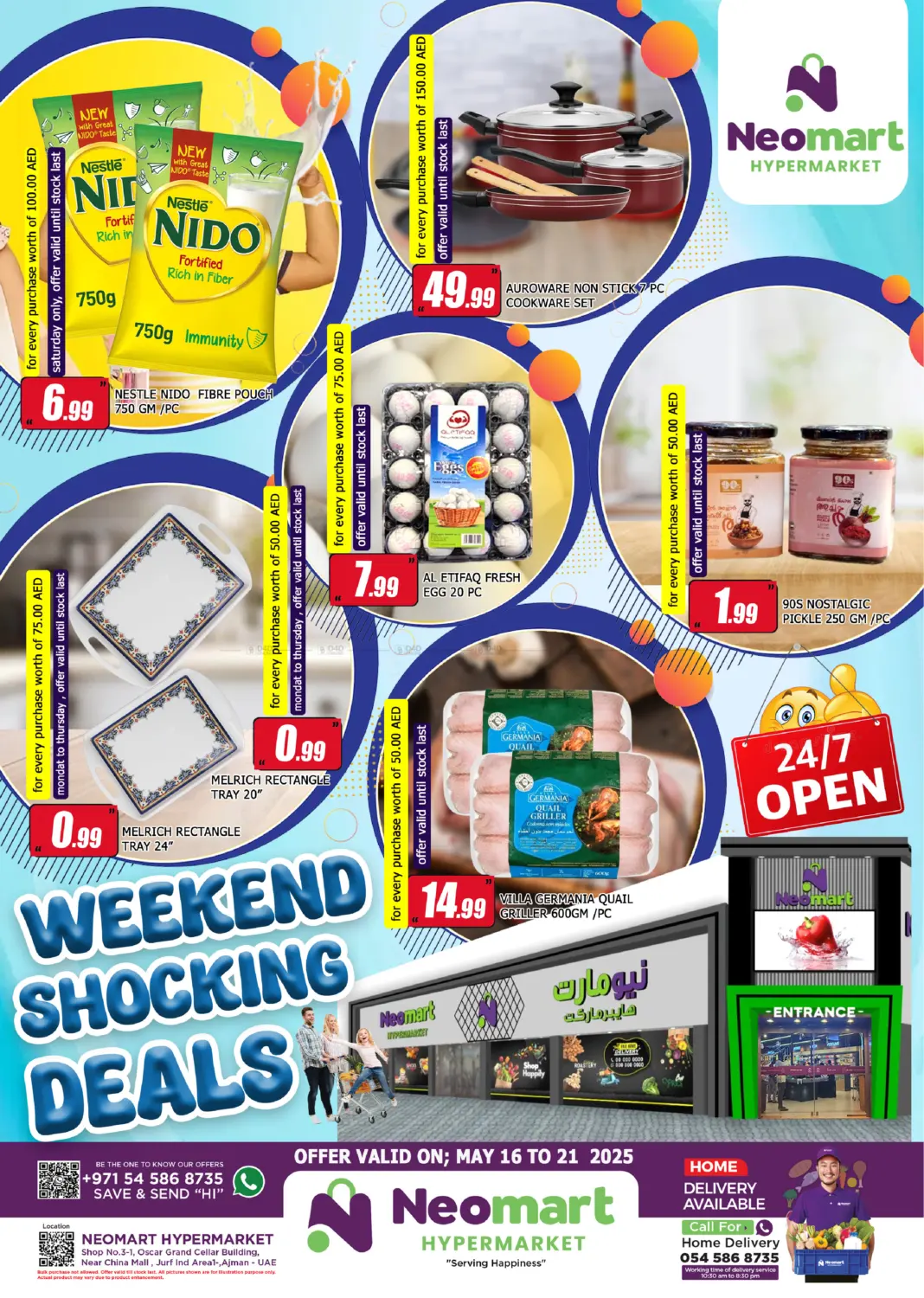 Weekend Shocking Deals in Sharjah / Ajman