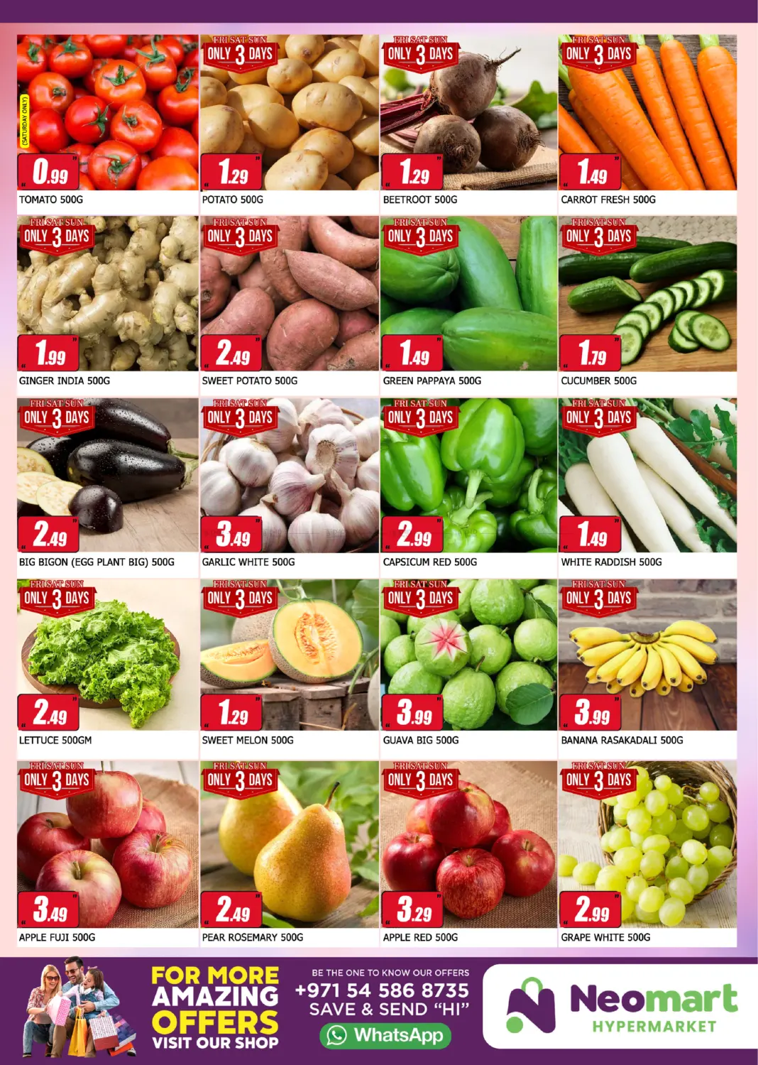 Weekend Shocking Deals in Sharjah / Ajman