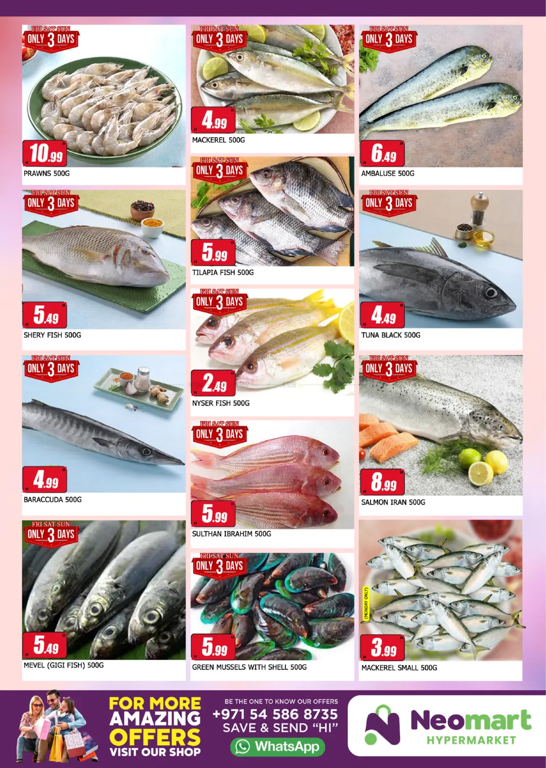 Weekend Shocking Deals in Sharjah / Ajman