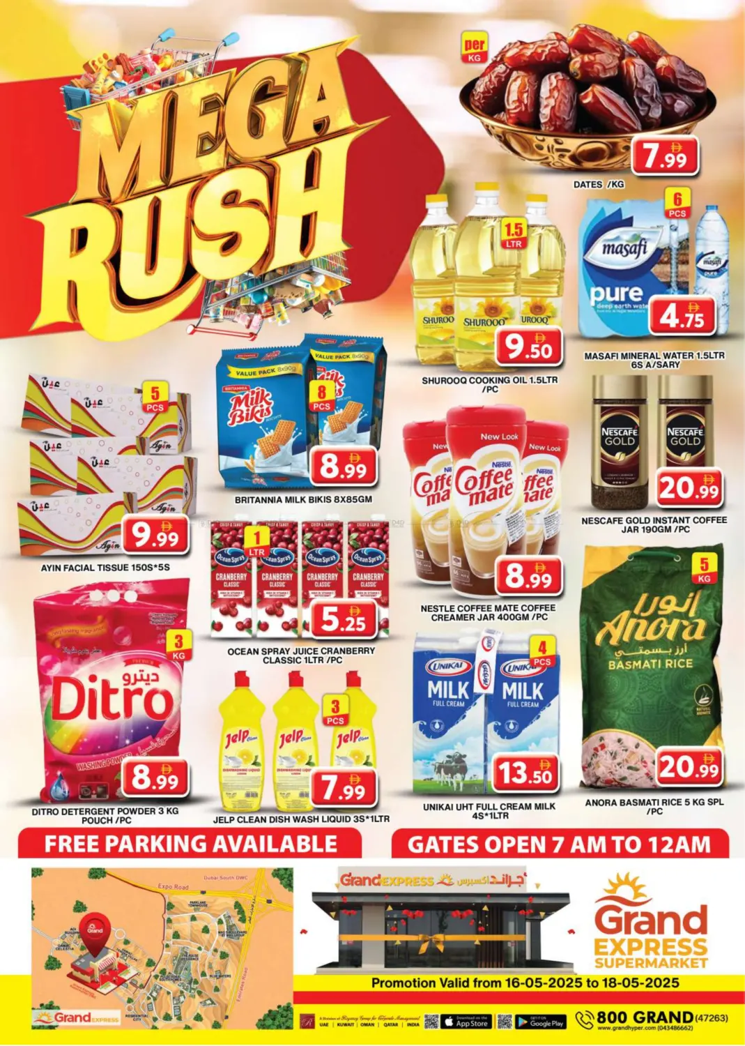 Grand Express Supermarket in Dubai