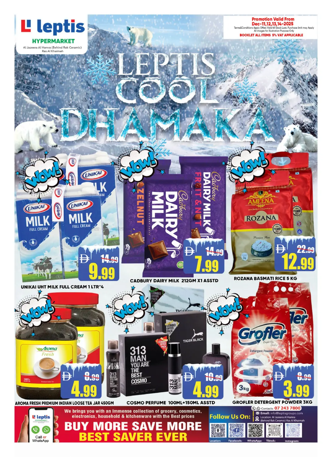 Leptis Cool Dhamaka in Ras al Khaimah