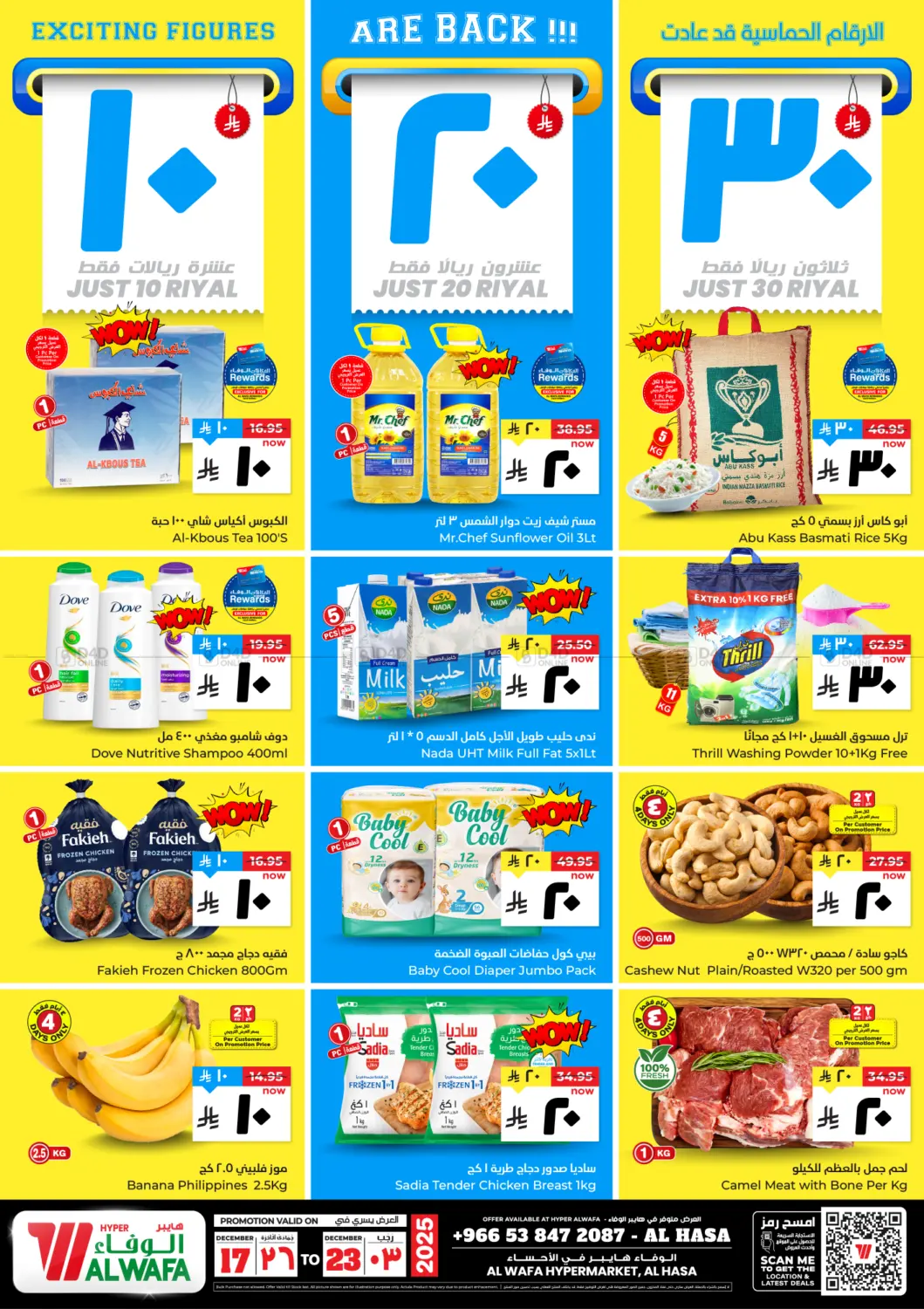 Exciting Figures Are Back! in Al Hasa