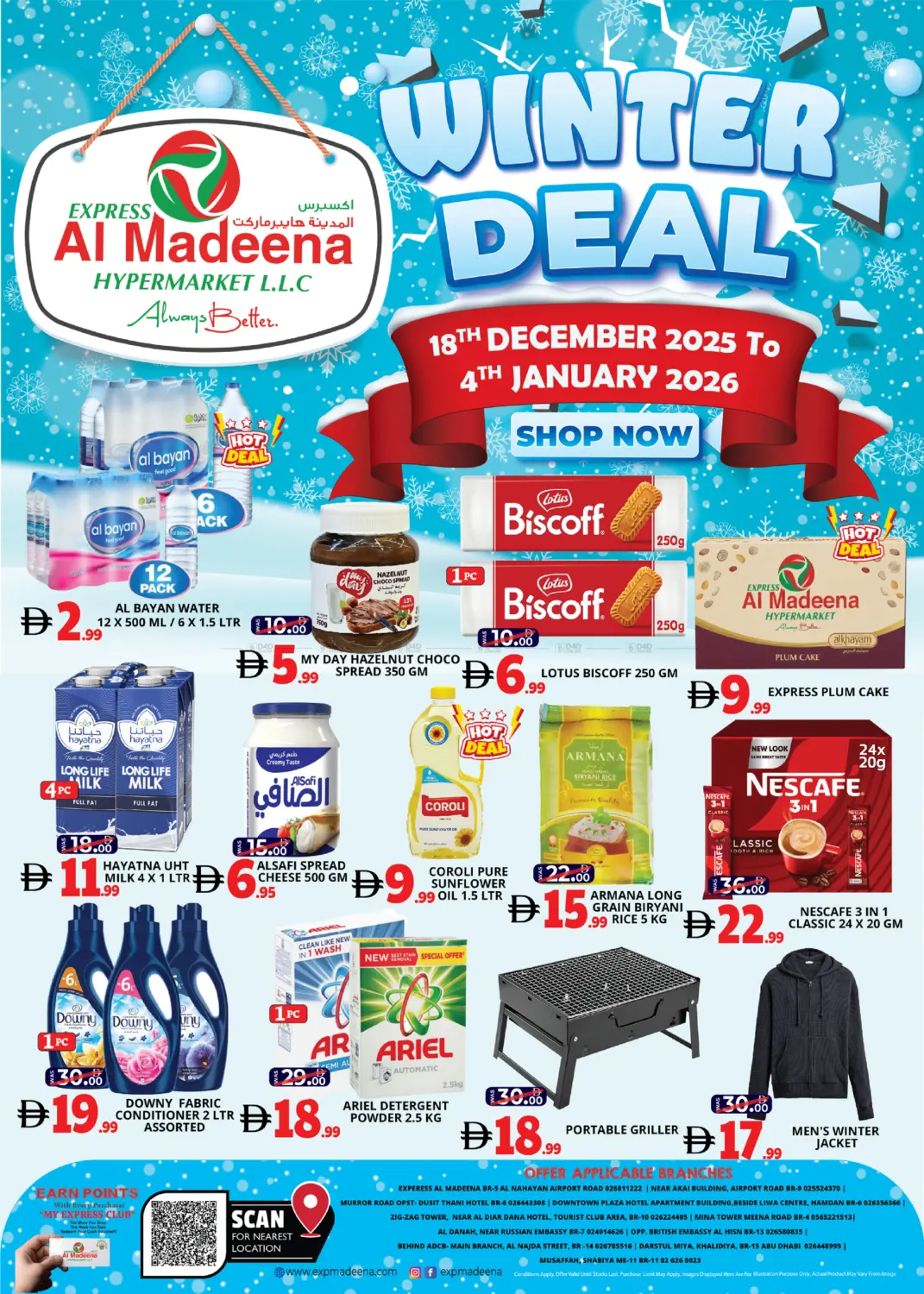 Winter deal in Abu Dhabi