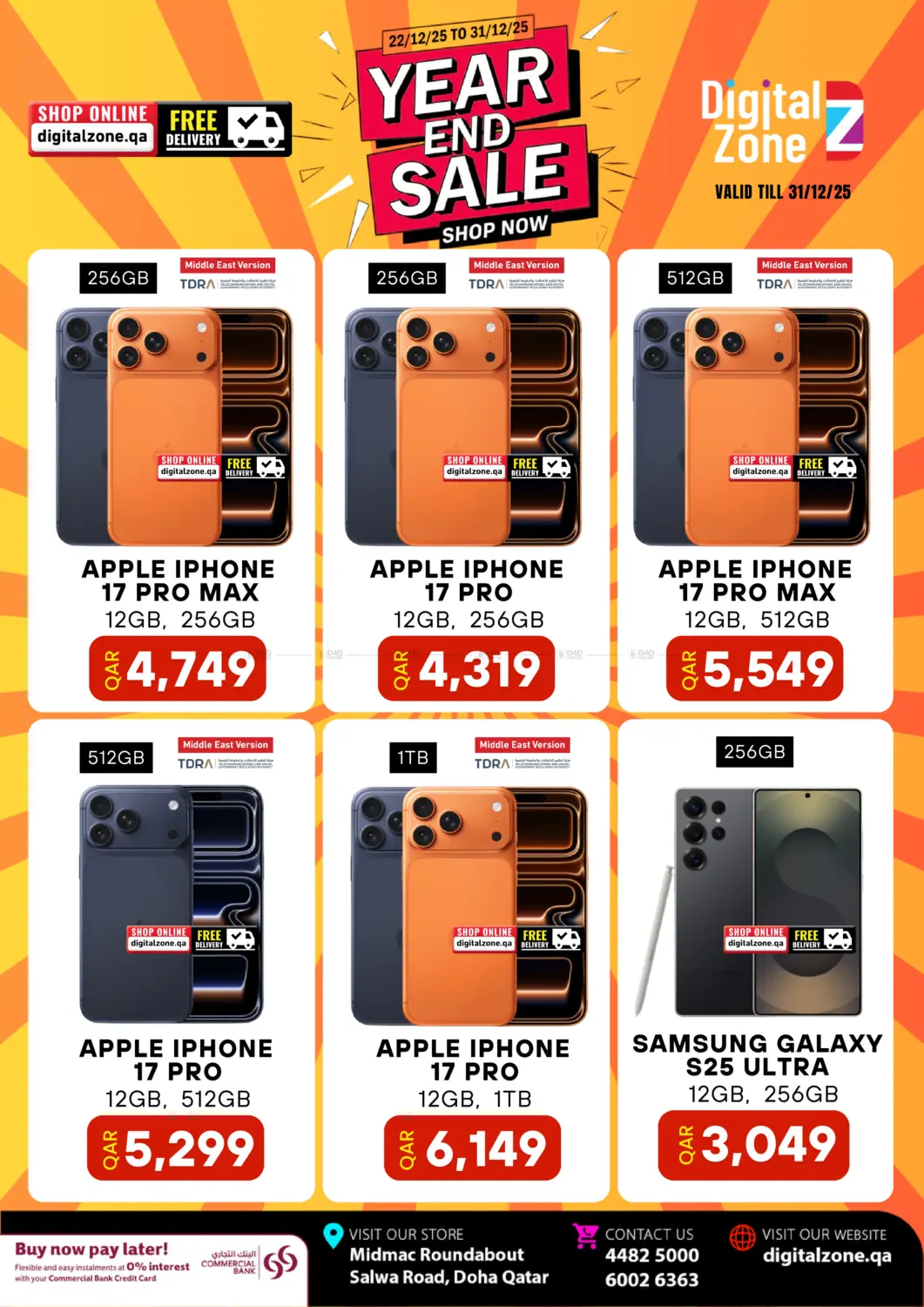 Year End Sale in Al-Shahaniya