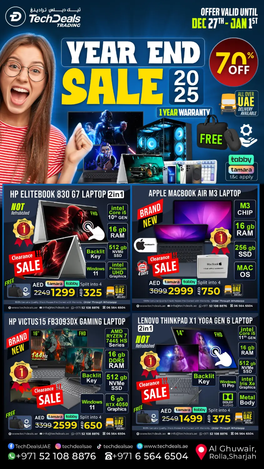 Year End Sale in Dubai