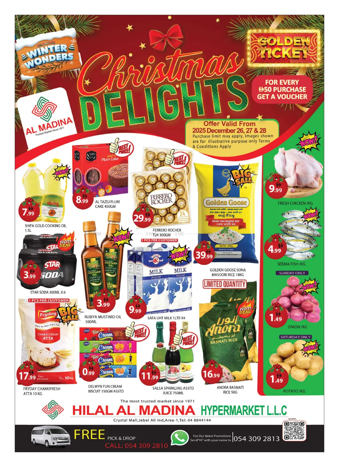 Hilal al madina- Crystall Mall in Dubai