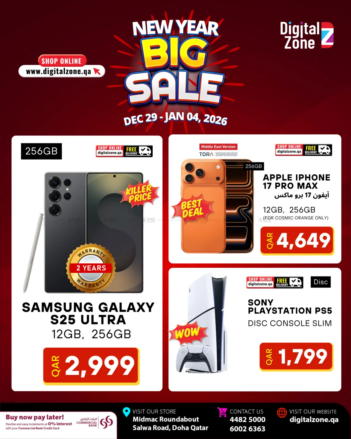 New Year Big Sale in Al Daayen