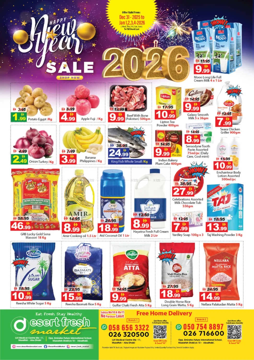 Happy New Year Sale in Abu Dhabi