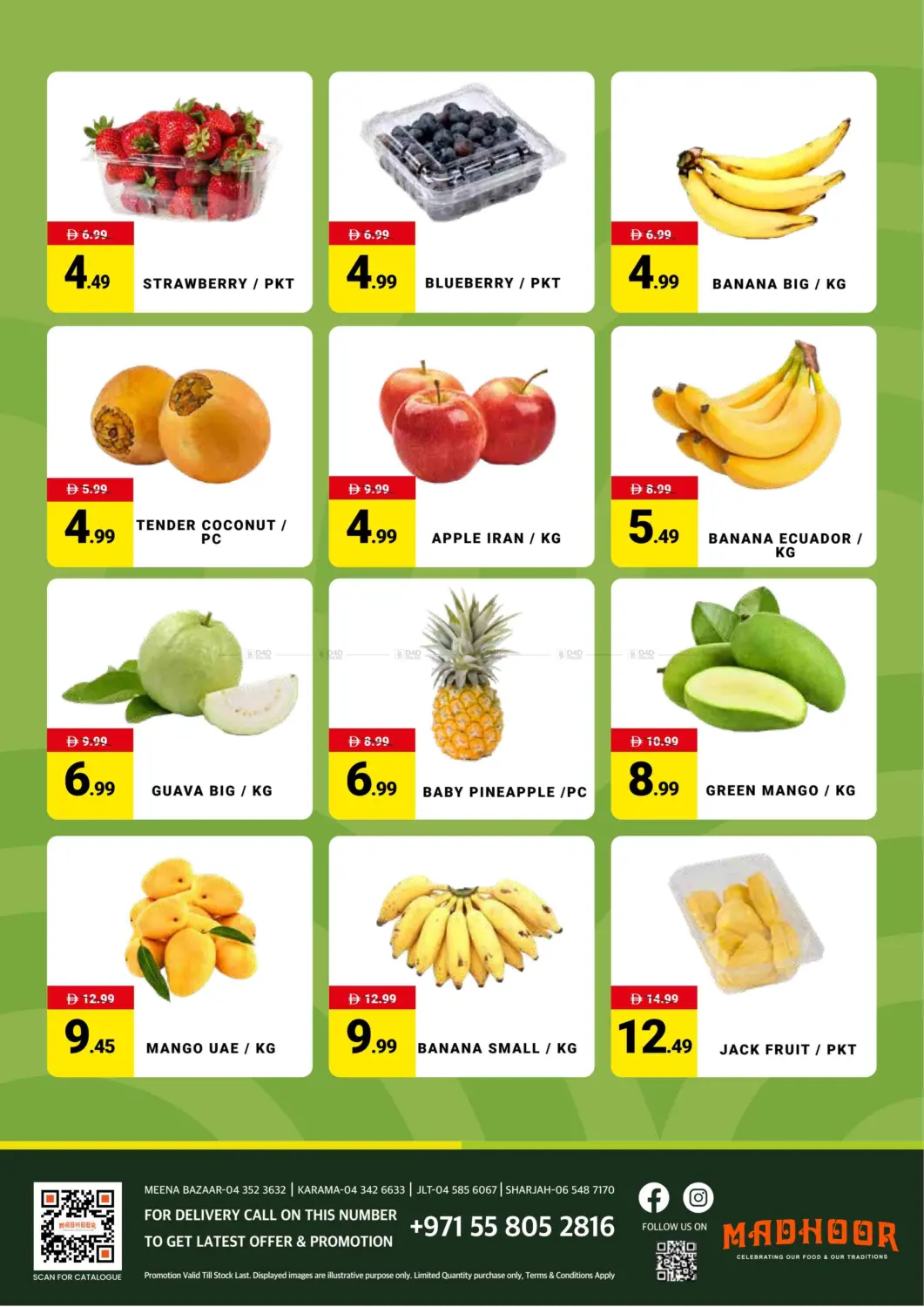 Fruits & Vegetables in دبي