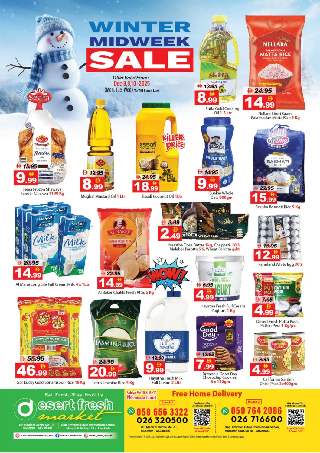 Winter Midweek Sale in Abu Dhabi