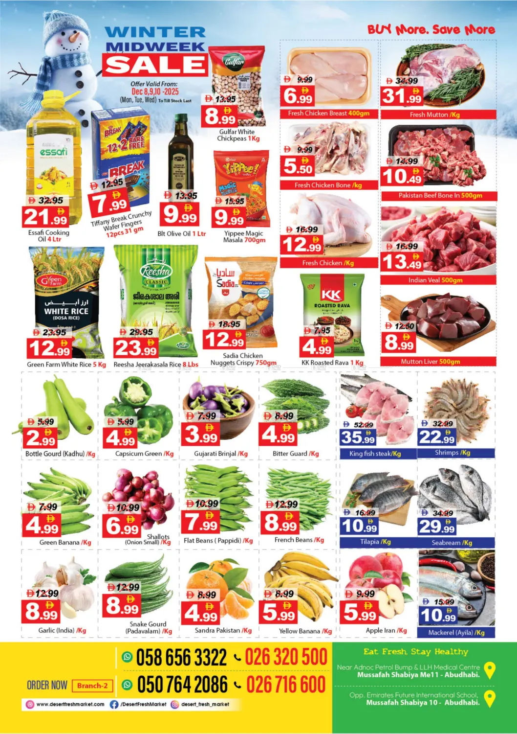 Winter Midweek Sale in Abu Dhabi