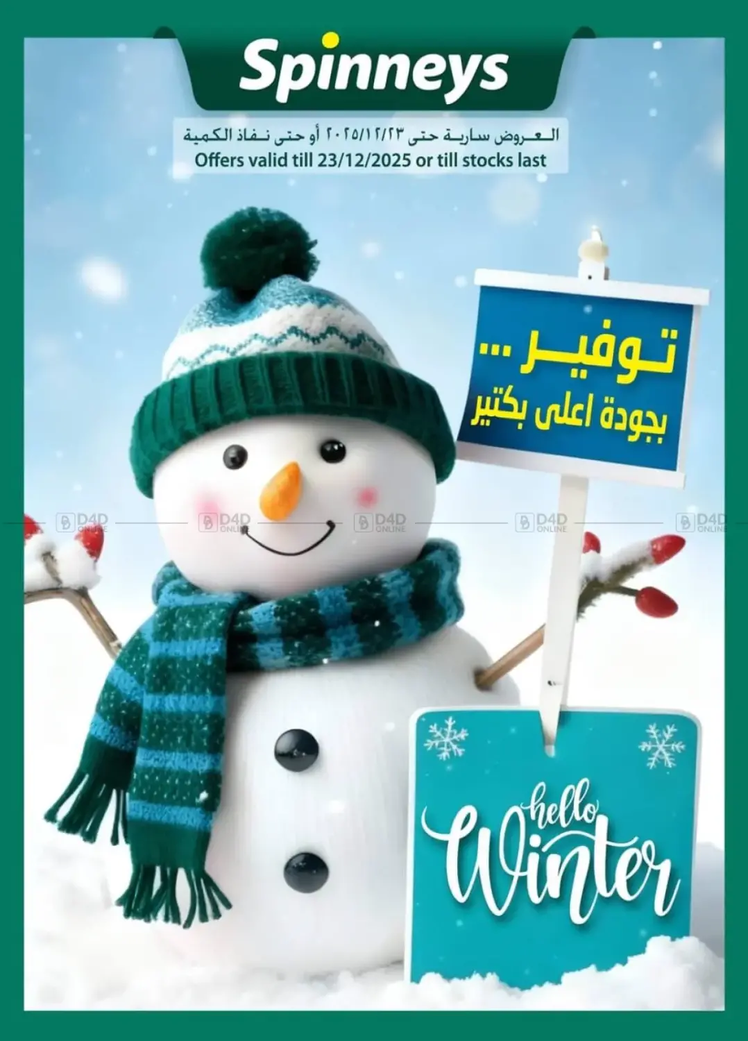 Hello Winter in Cairo