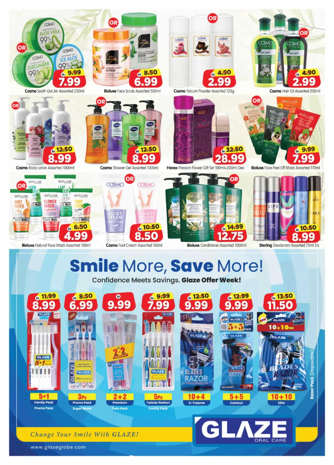 Al Mafraq, Al Jaber, Al Raha, Al Rayan, Al Naser, Hameem in Abu Dhabi