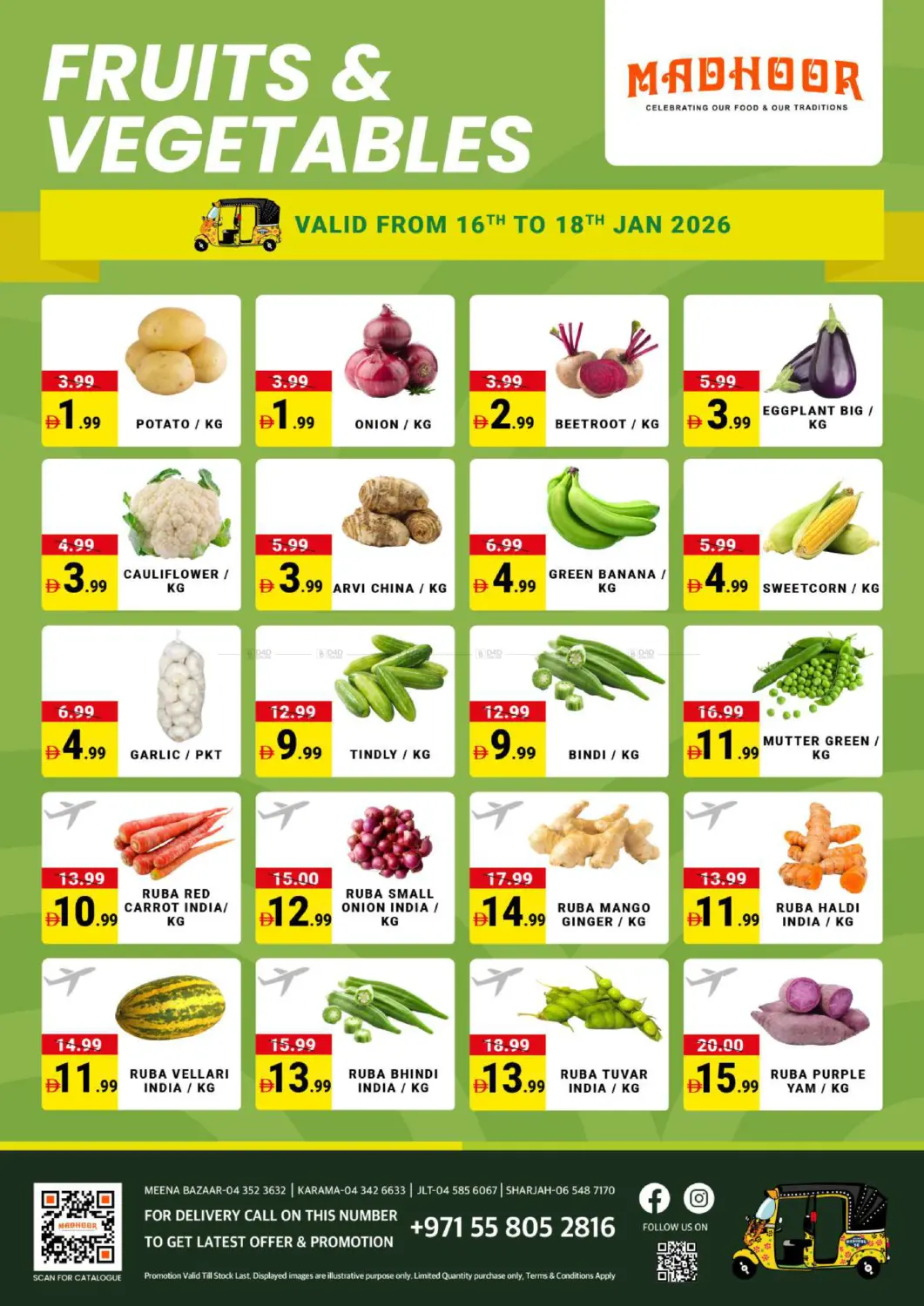 Fruits And Vegetables Offer in Sharjah / Ajman