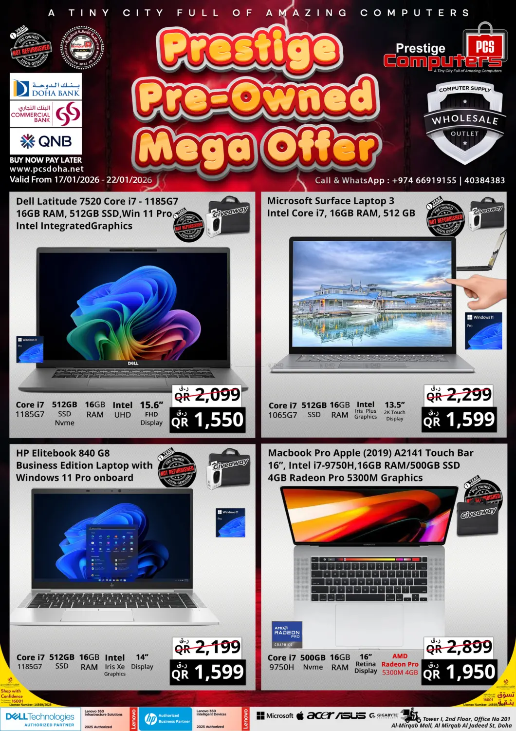 Prestige Pre-Owned Mega Offer in Al-Shahaniya