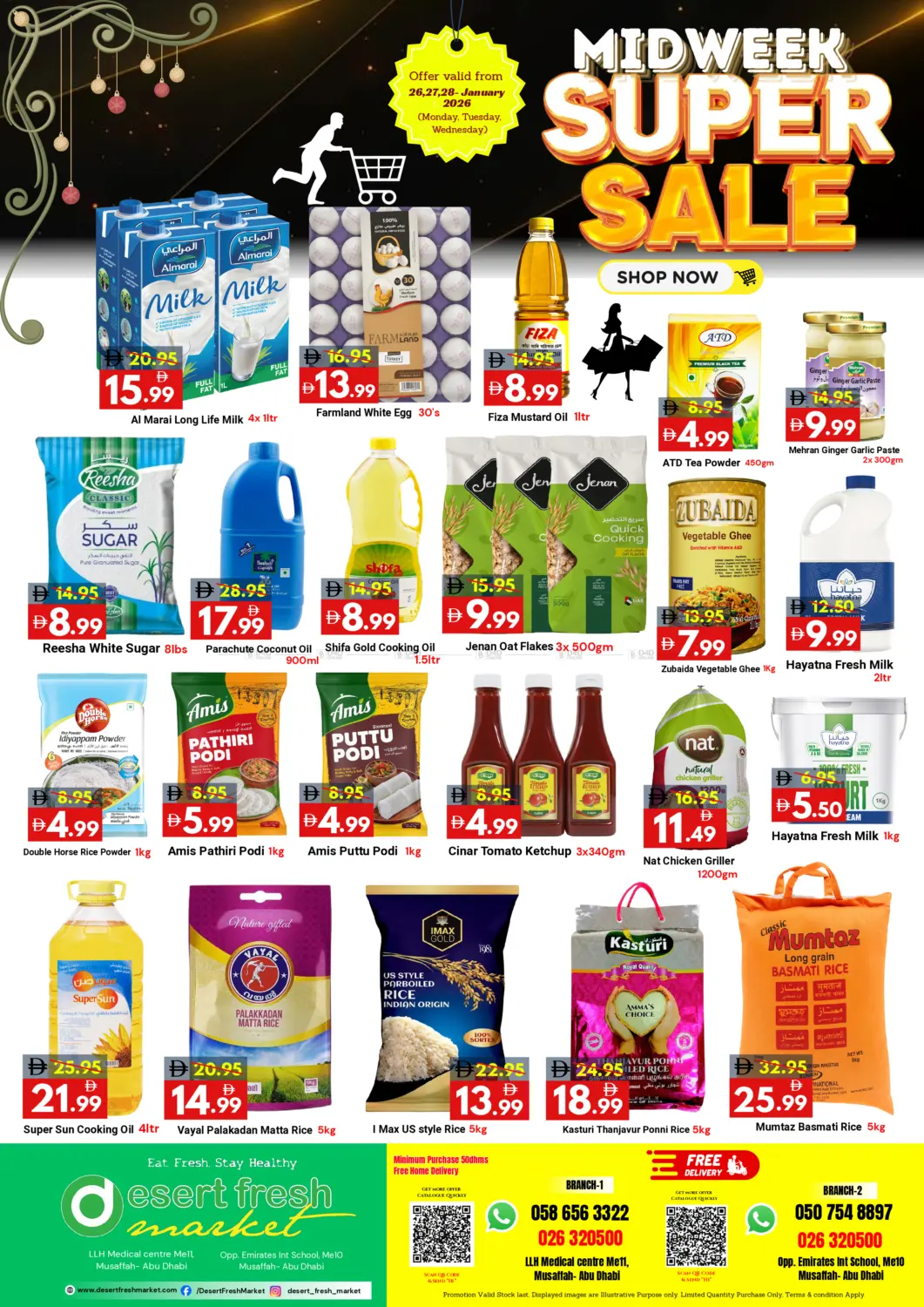 Midweek Super Sale in Abu Dhabi