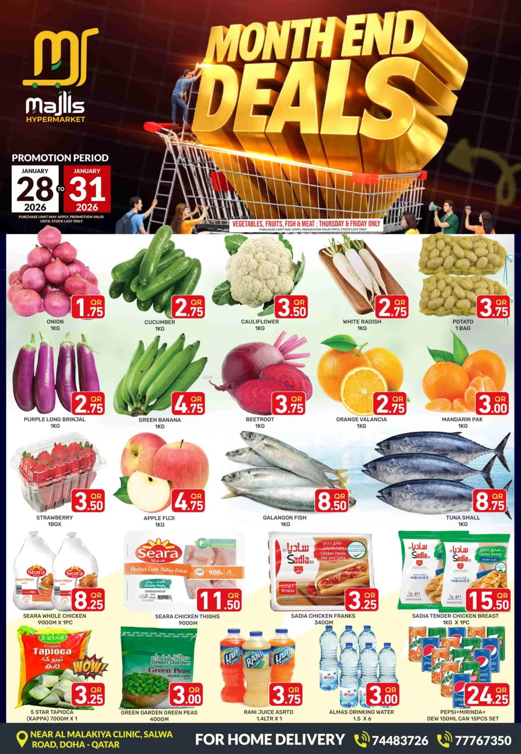 Month End Deals - Salwa Road Branch in Doha