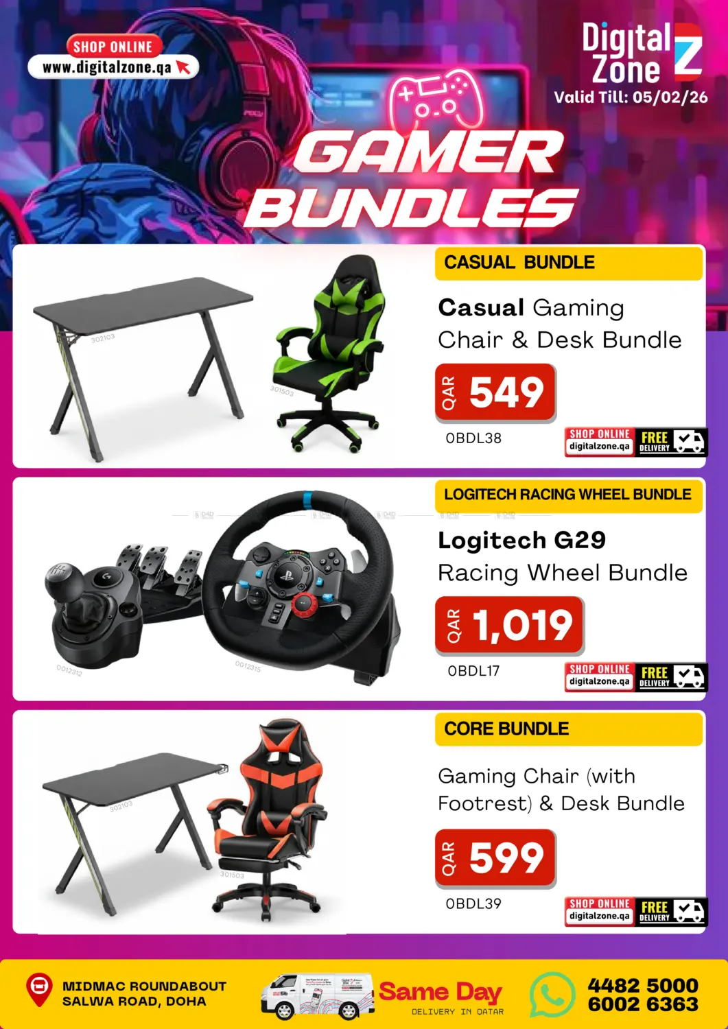 Gamer Bundles in Al Wakra