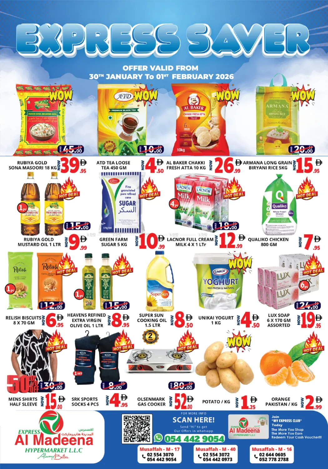 Musaffah M-17, M- 40 , M-16 in Abu Dhabi