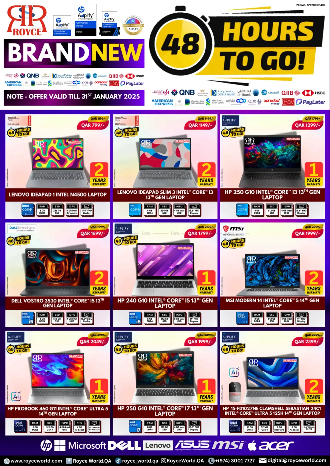 48 Hours To Go in Umm Salal