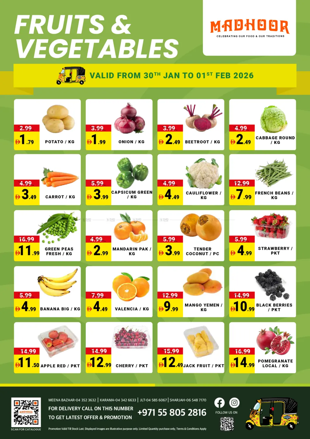 Fruits & Vegetables in Sharjah / Ajman