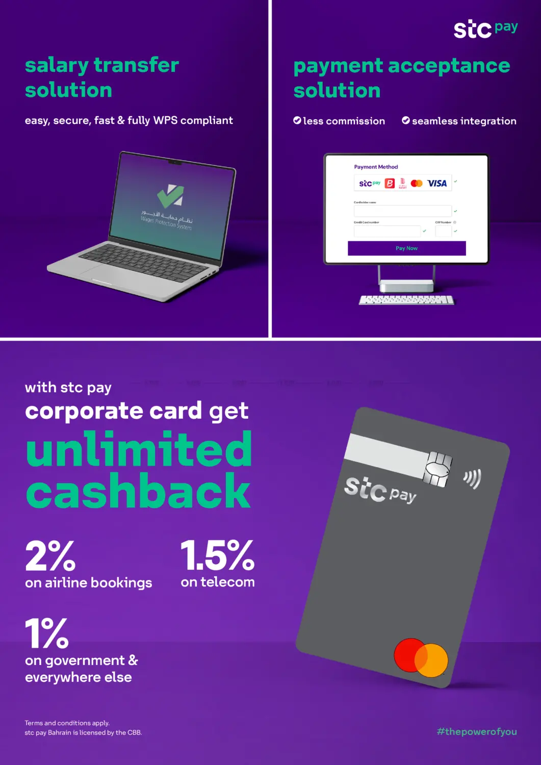 With Stc Pay Card Get Unlimited Cashback. in Doha