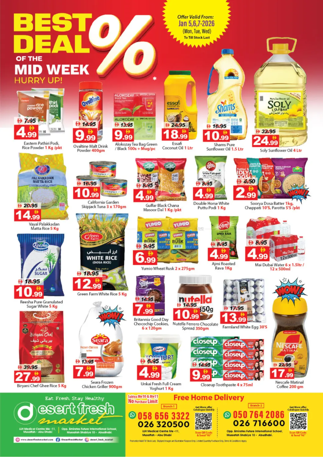 Best Deal Of The Midweek Hurry Up! in Abu Dhabi