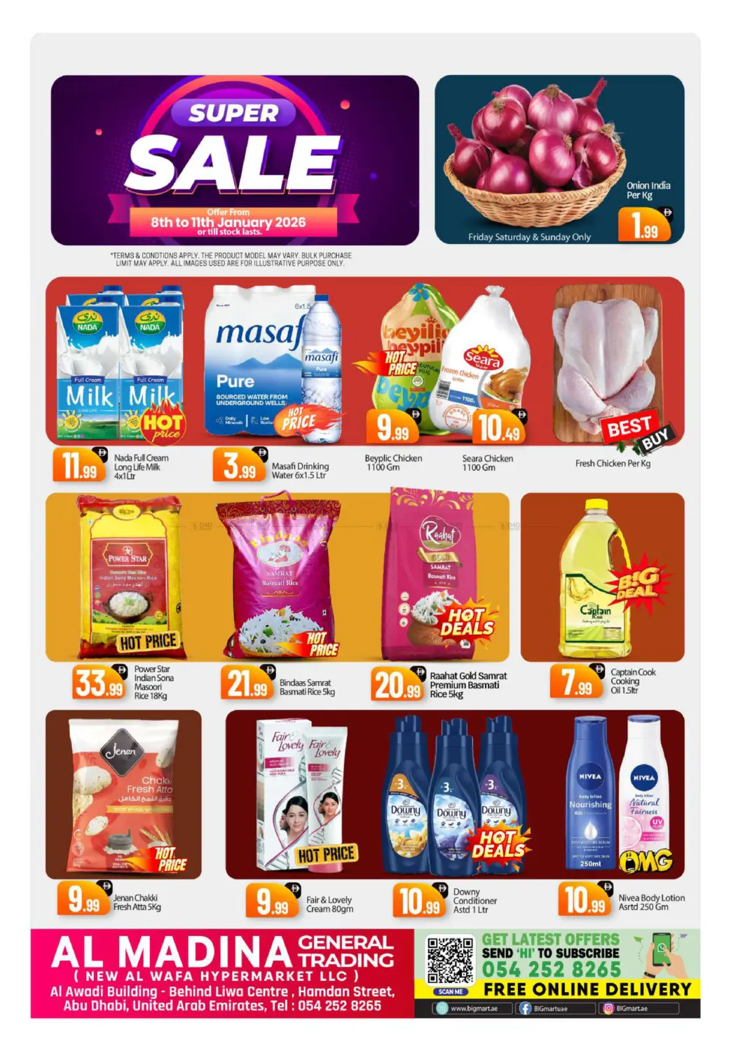 New Al Wafa Hypermarket in Abu Dhabi