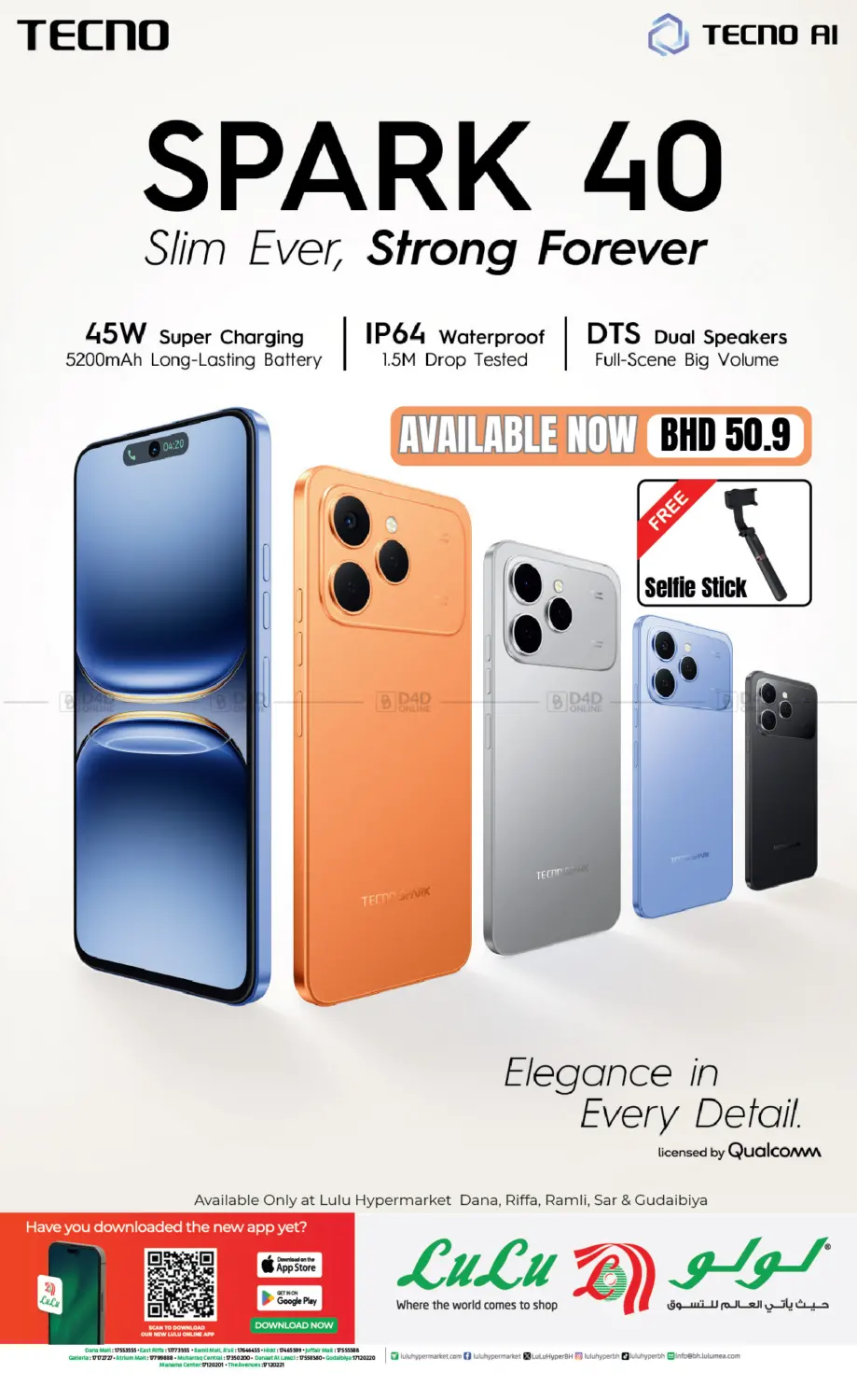 Techno Spark 40 in Doha