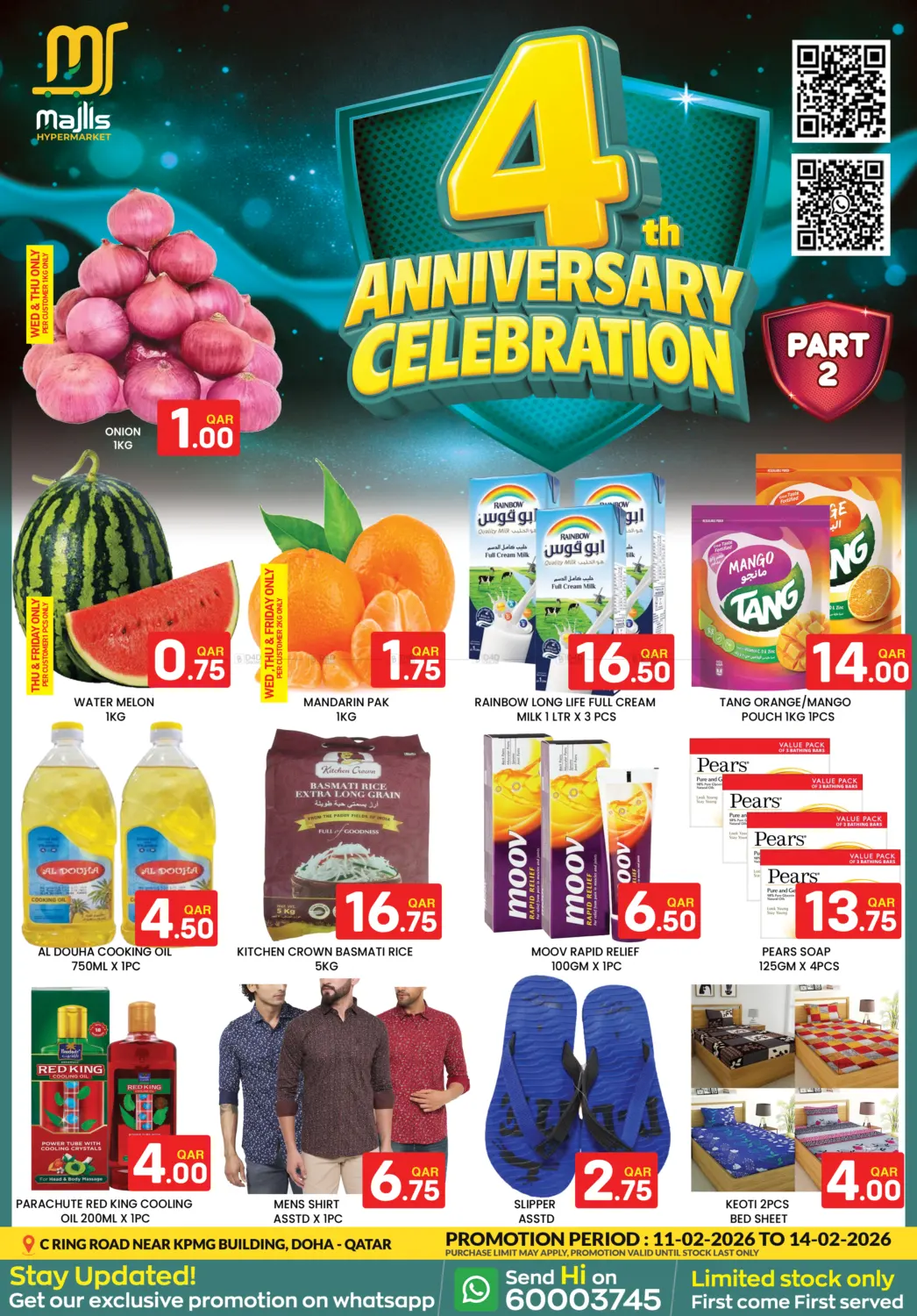 4th Anniversary Celebration in Doha