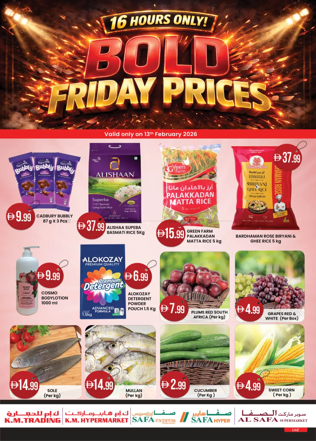 BOLD FRIDAY PRICES in Abu Dhabi
