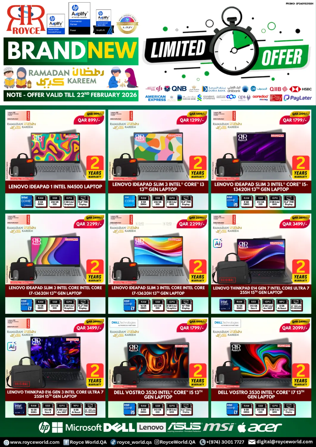 Limited Time Offers in Doha