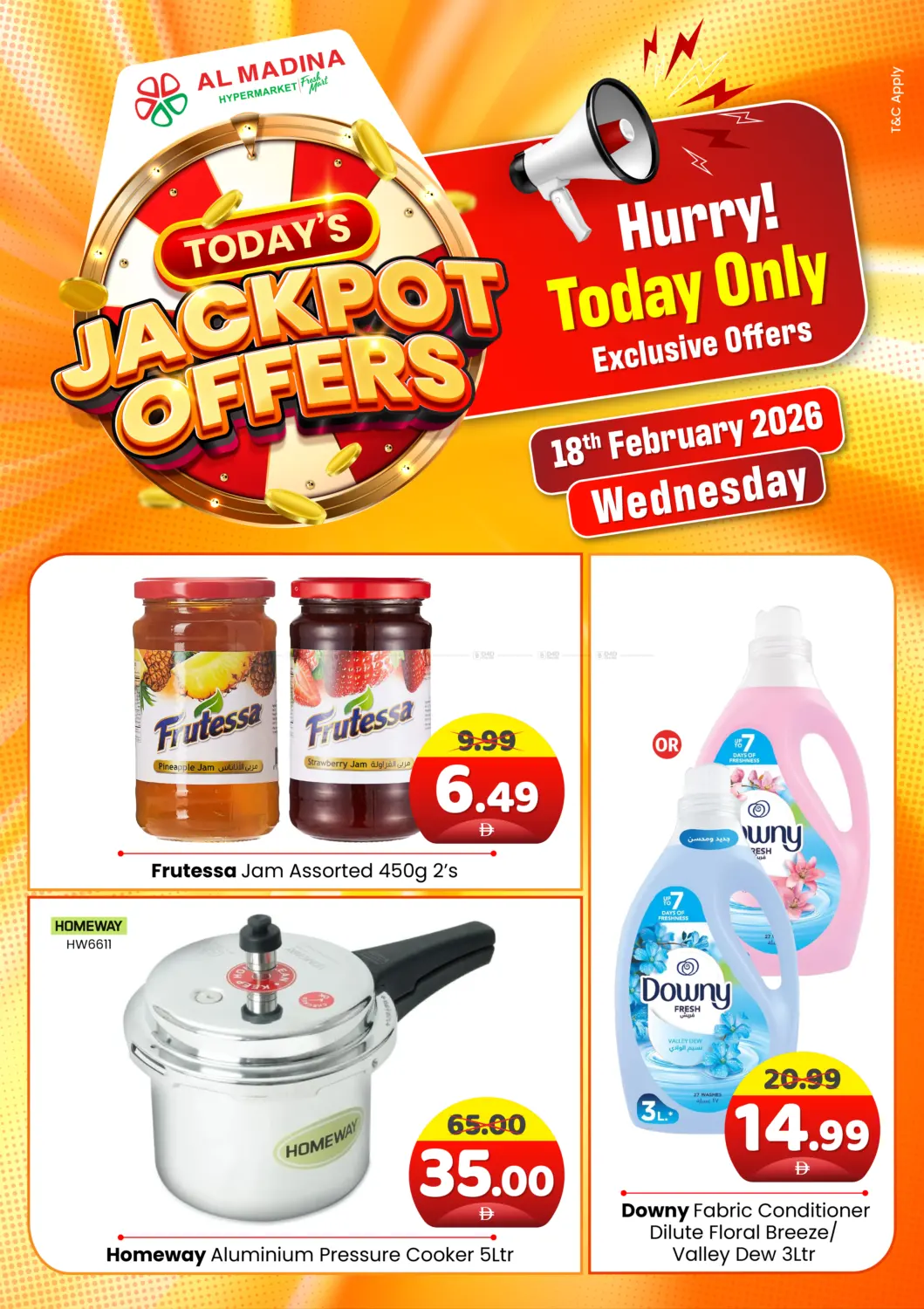 Jackpot Offers in Abu Dhabi