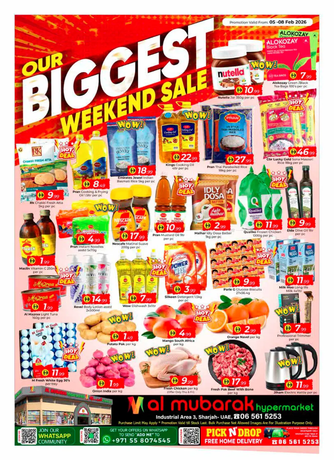 Biggest Weekend Sale in Sharjah / Ajman