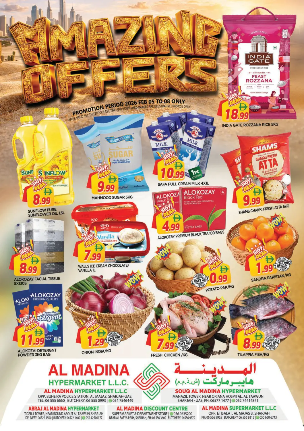 Amazing Offers in Sharjah / Ajman
