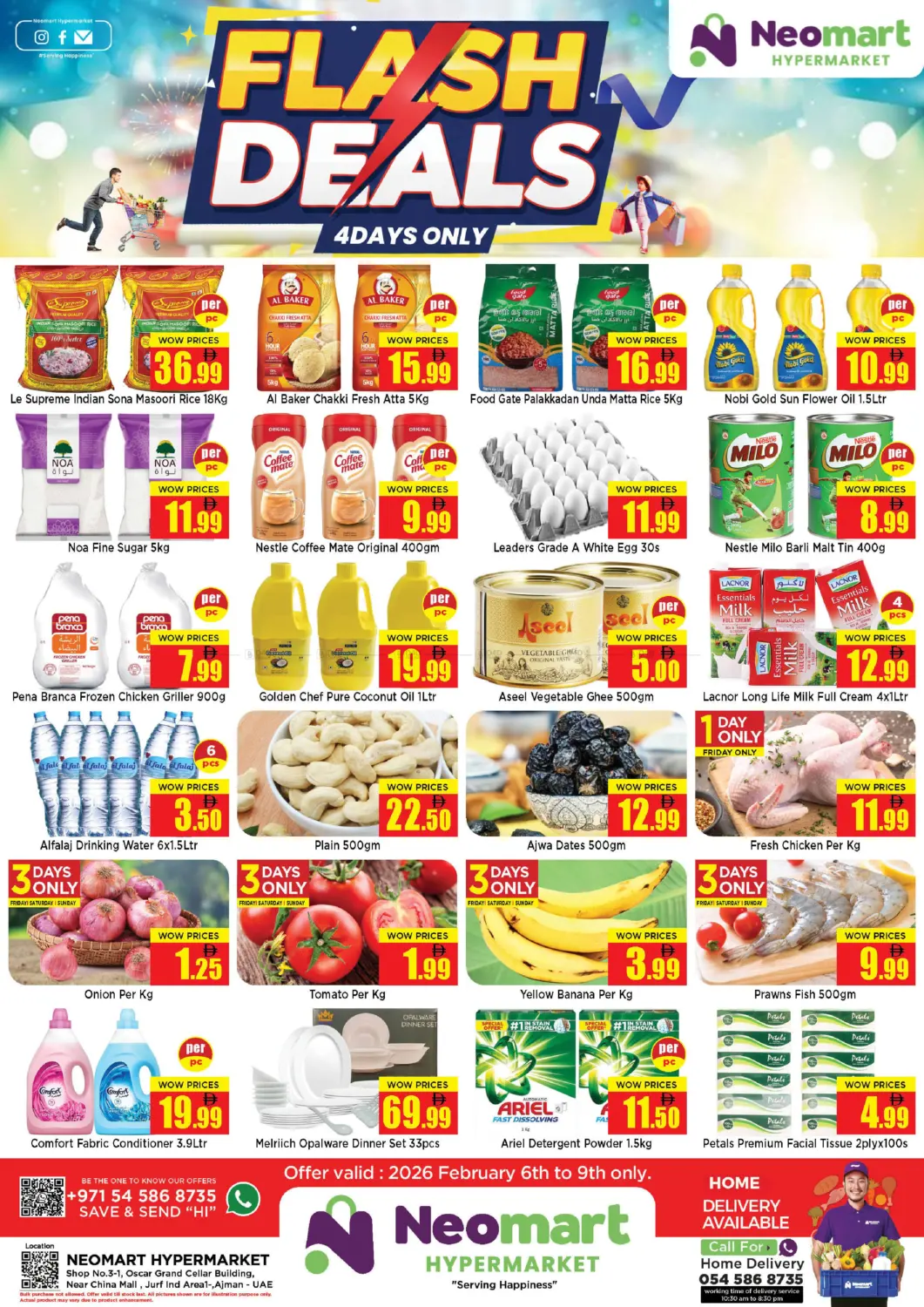 Flash Deals in Sharjah / Ajman