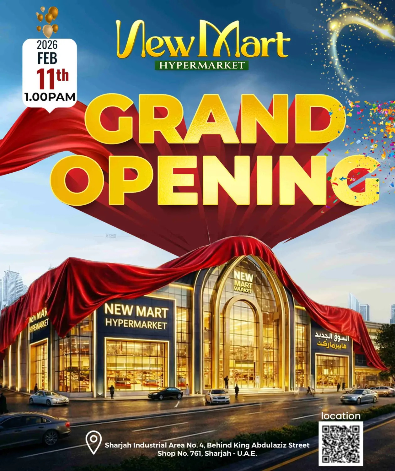 Grand Opening in Dubai