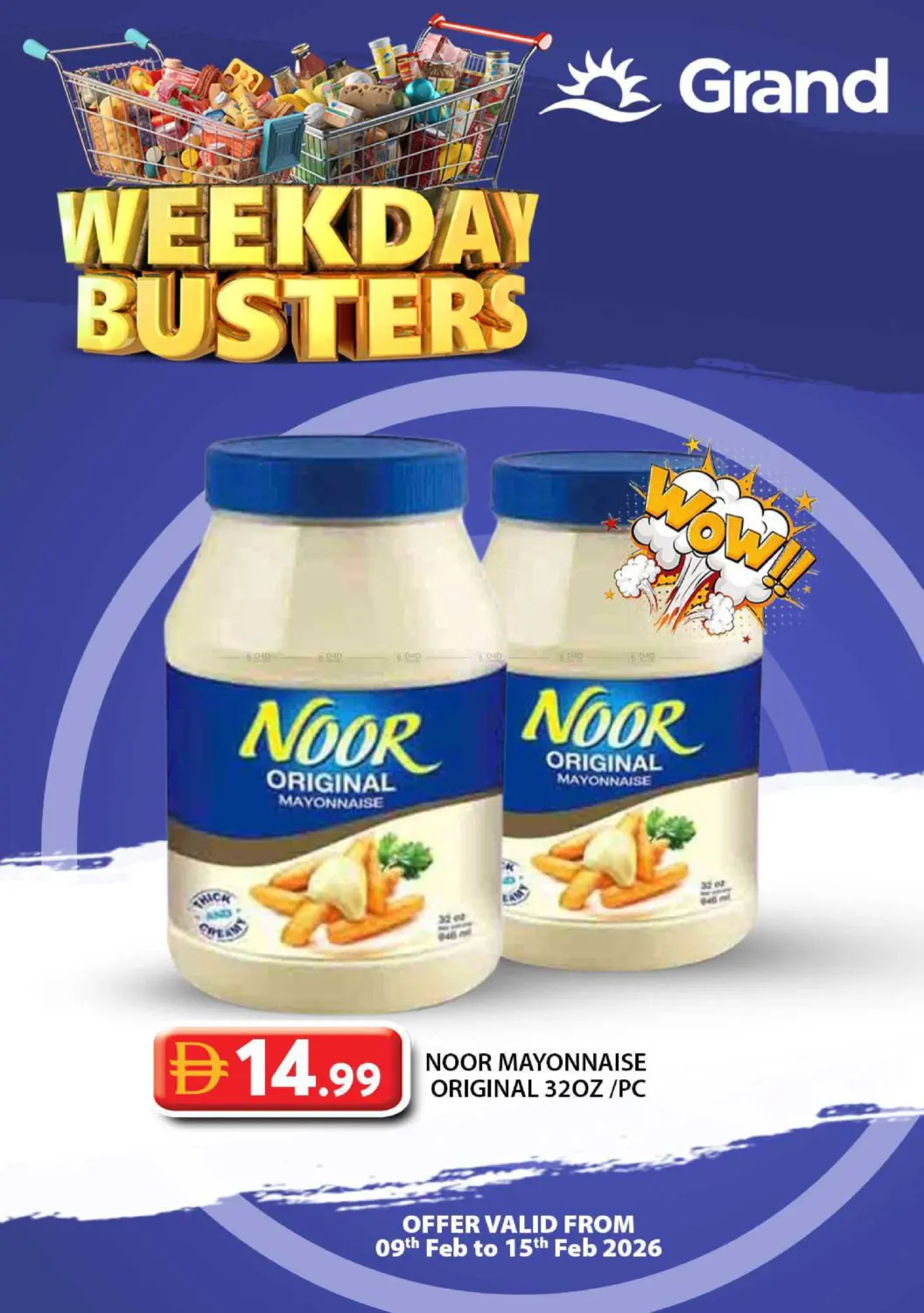 Weekday Busters in Sharjah / Ajman